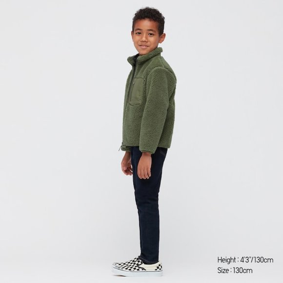 UNIQLO KIDS WINDPROOF FLEECE JACKET - Picture 3 of 4
